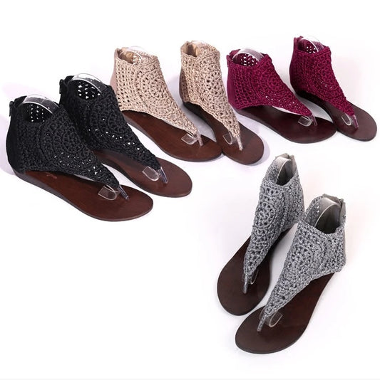 Chaussures de mode Chaussures en cuir véritable Sandales