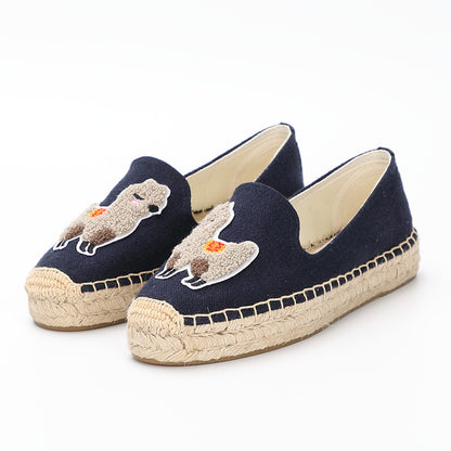 Low cut canvas casual women's shoes