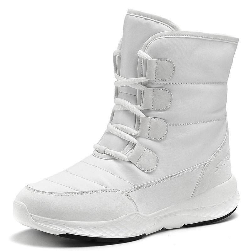 Bottes de neige montantes en velours