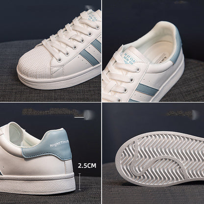 Zapatos casuales cómodos de concha para mujer