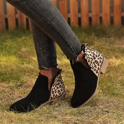 Women's casual shoes with thick heels