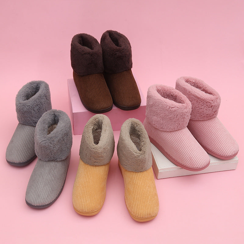 Bottes de neige en peluche