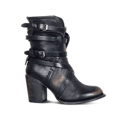 Ladies leather boots