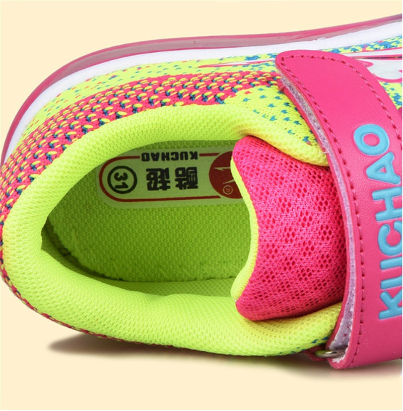 Girls' Sports Shoes Autumn Breathable Elementary School Travel Shoes Sports Shoes