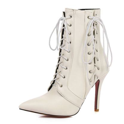 Stiletto high heel single boots