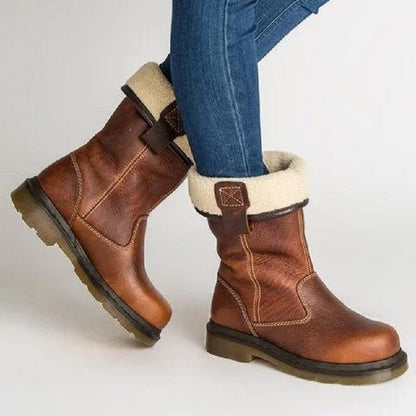 Round head short boots