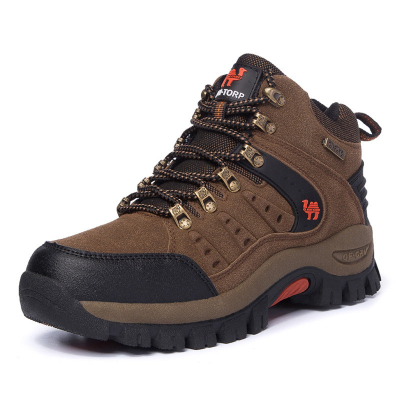 Hiking shoes high top women's shoes men's shoes