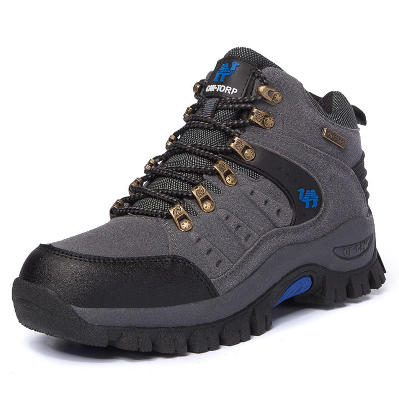 Hiking shoes high top women's shoes men's shoes