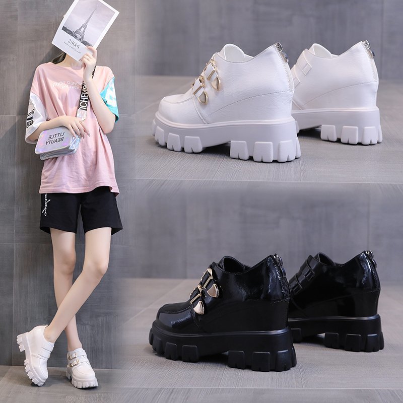 Inner increase women's shoes single shoes platform