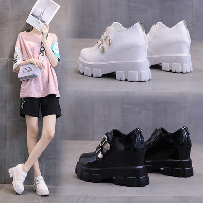 Inner increase women's shoes single shoes platform