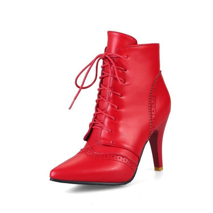 High heeled Martin boots