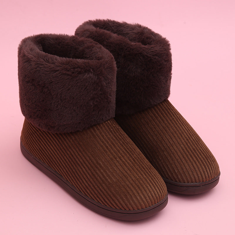 Bottes de neige en peluche