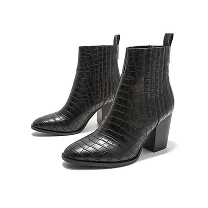 Ensemble de bottes en cuir pour femmes Martin boots