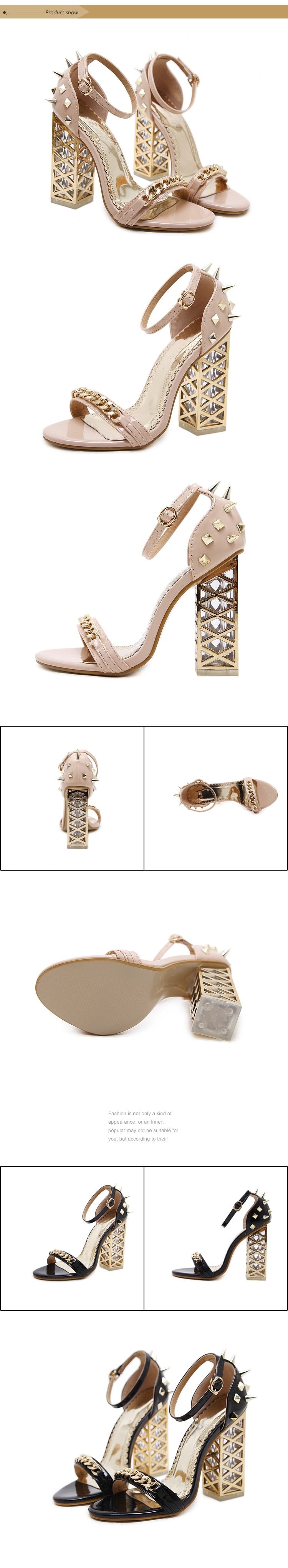 Summer toe chain with a buckle