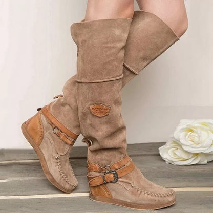 Bottes longues au dessus du genou pour femme