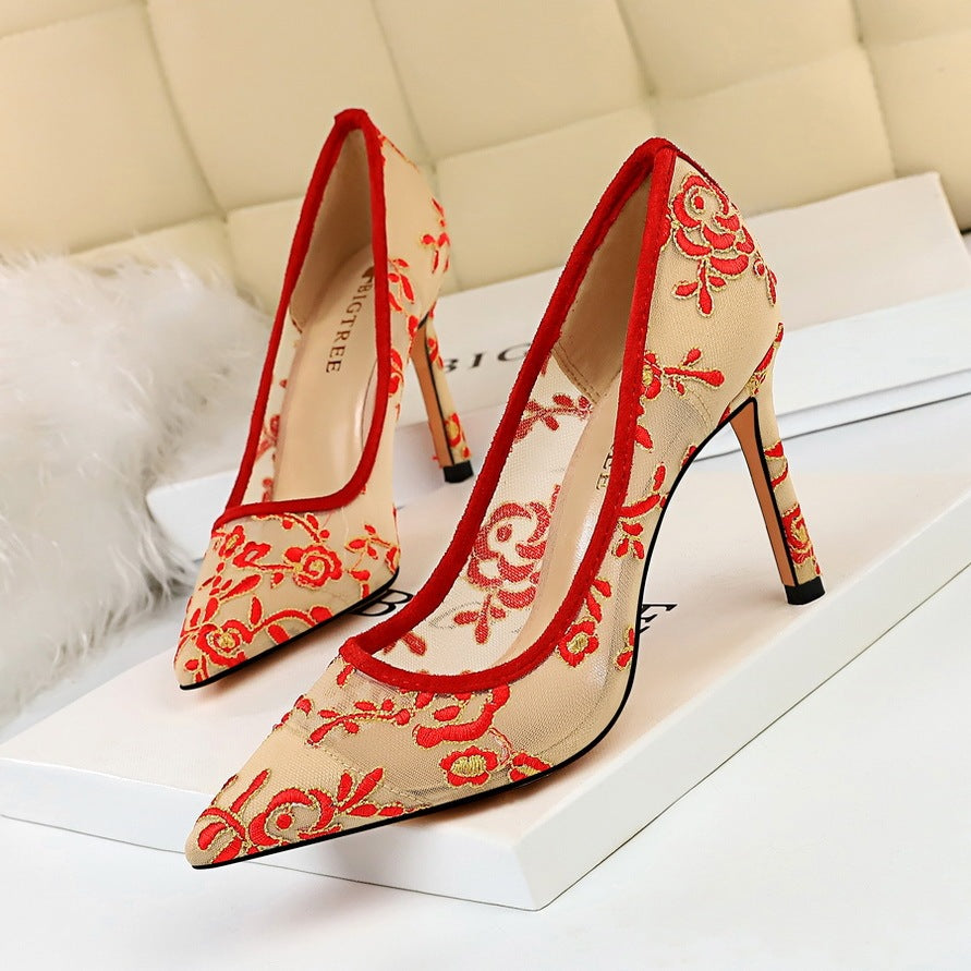 Women's shoes European style fashion high heels