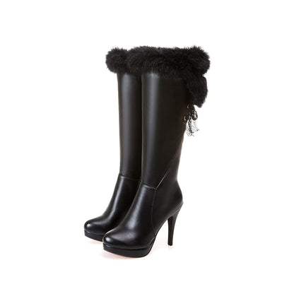 Bottes de chevalier sexy et tendance