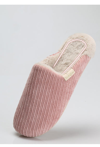 Paire de chaussons thermiques antidérapants pour l'intérieur