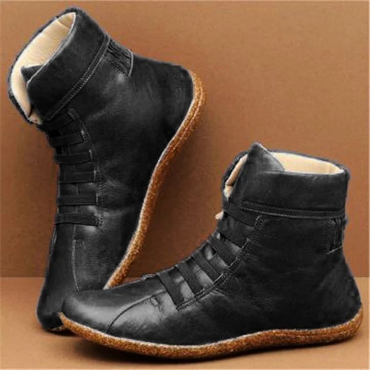 Women's leather boots