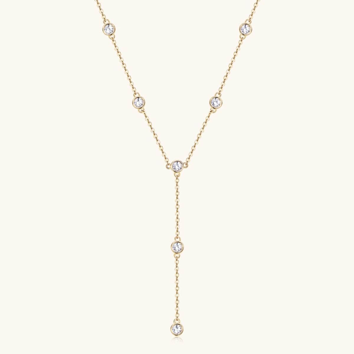 Collier en argent sterling 925 moissanite 1,1 carat