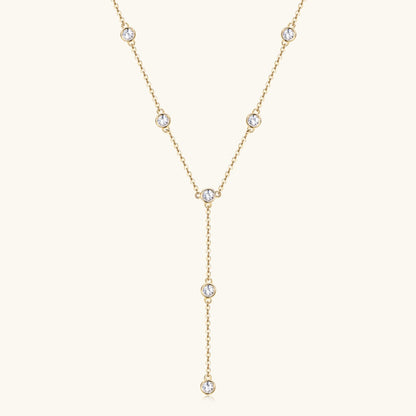 Collier en argent sterling 925 moissanite 1,1 carat