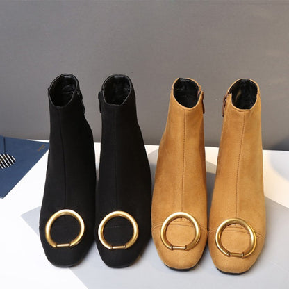 Autumn and winter new British style women's boots