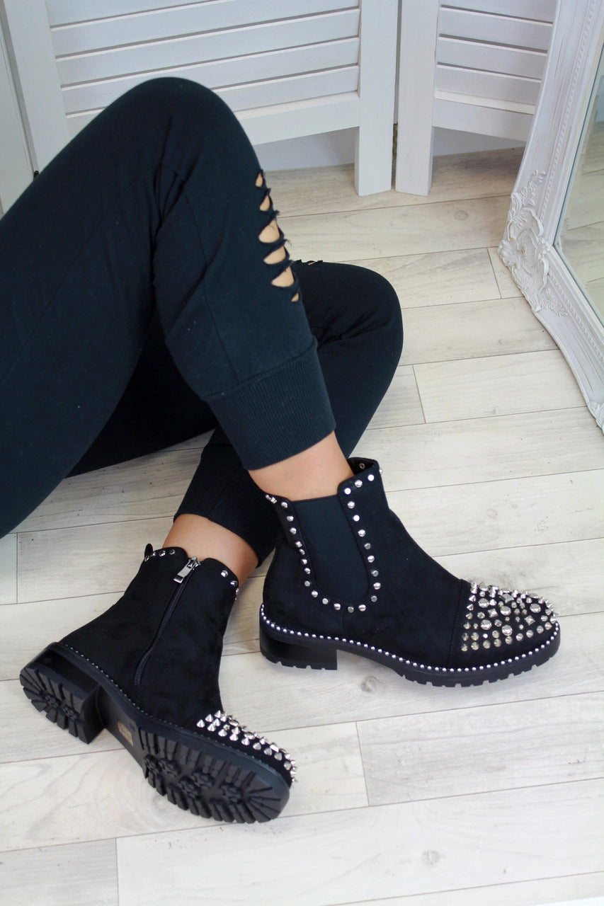 Big size fashion anti wolf short boots