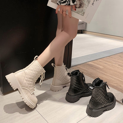 Women's Fashion Leisure Anti Slip Warm Cotton Shoes