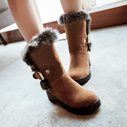 Botas de nieve con plataforma