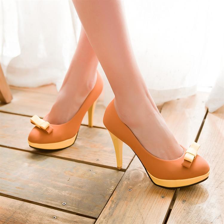 Women's shoes spring and autumn new high heel stiletto shoes waterproof platform