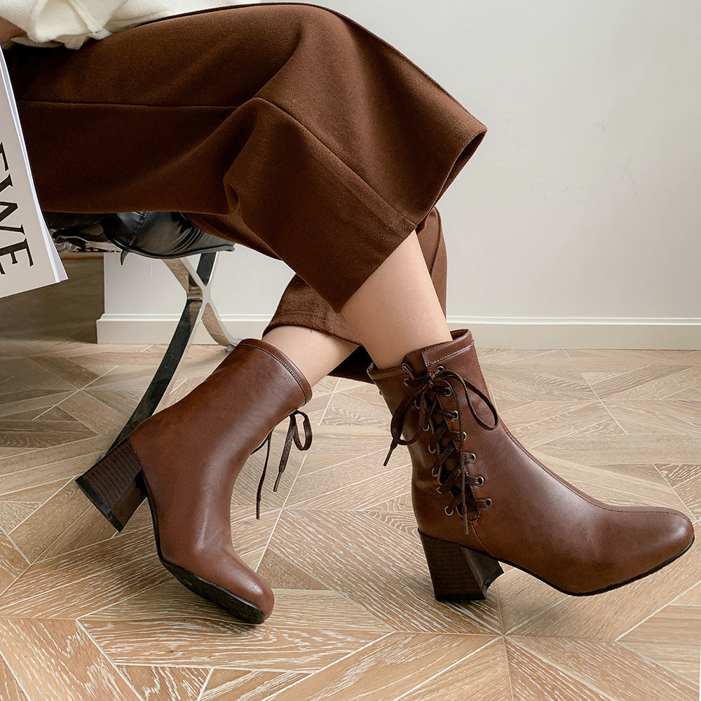 Vintage british cross boots