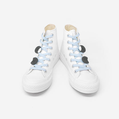 Girls  Heart High Top Canvas  All-match Shoes