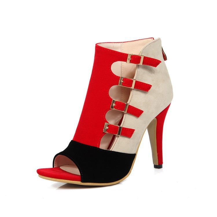 Women's high-heeled sandals