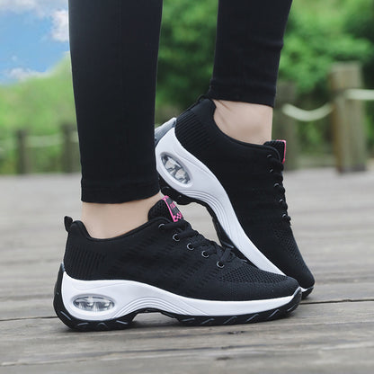 Zapatos de plataforma con aumento de altura Zapatos de plataforma casuales para mujer