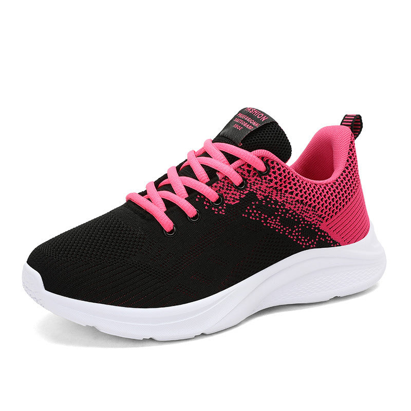 Lightweight And Breathable Fly Woven Casual Shoes