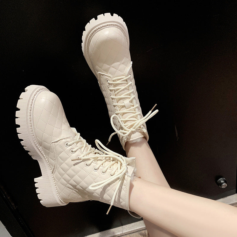 Women's Fashion Leisure Anti Slip Warm Cotton Shoes