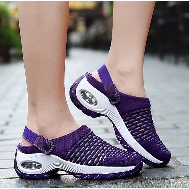 Women Mesh Slippers Summer Beach Shoes Casual Sandals