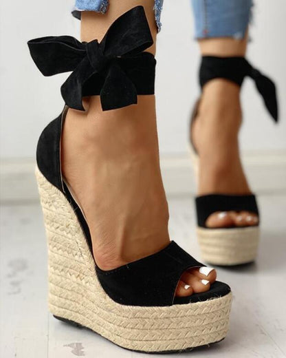 Roman wedge sandals