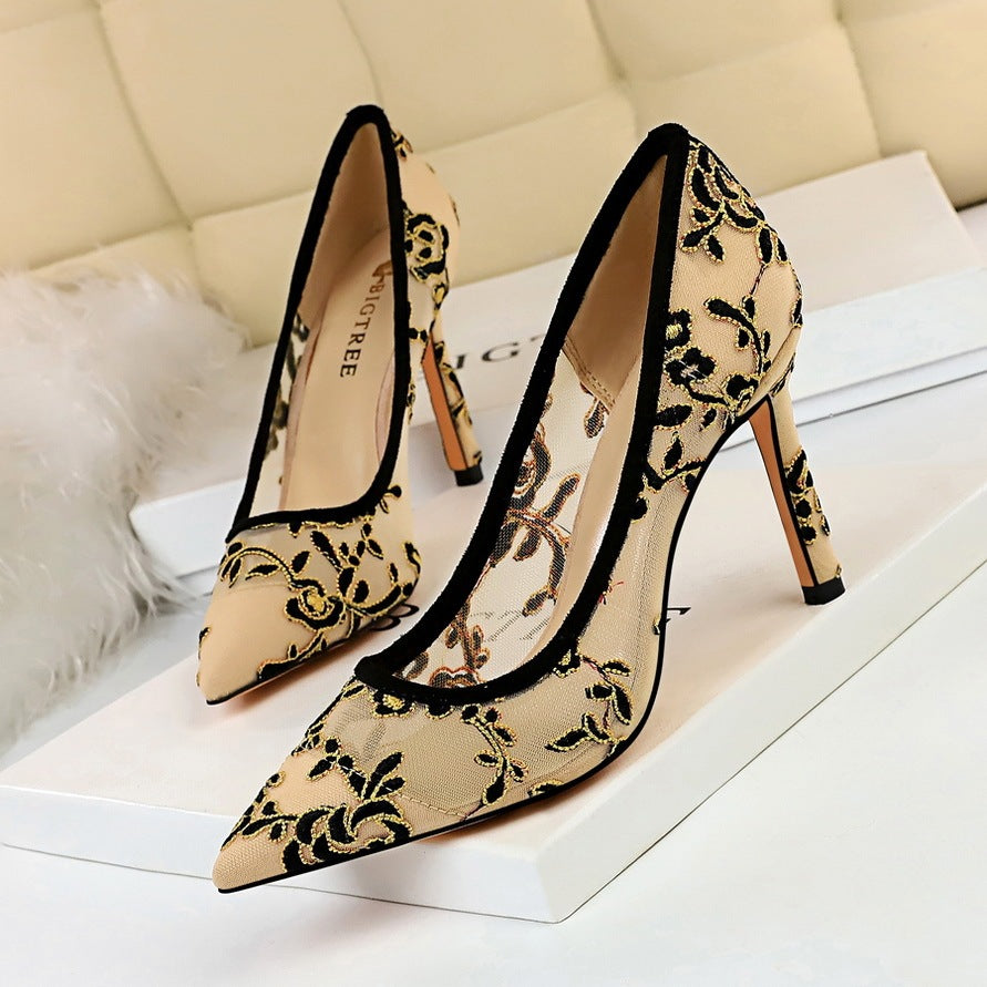 Women's shoes European style fashion high heels