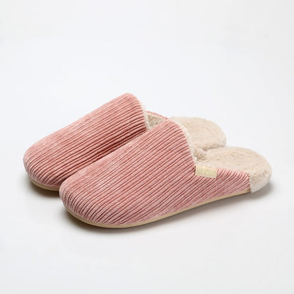 Paire de chaussons thermiques antidérapants pour l'intérieur