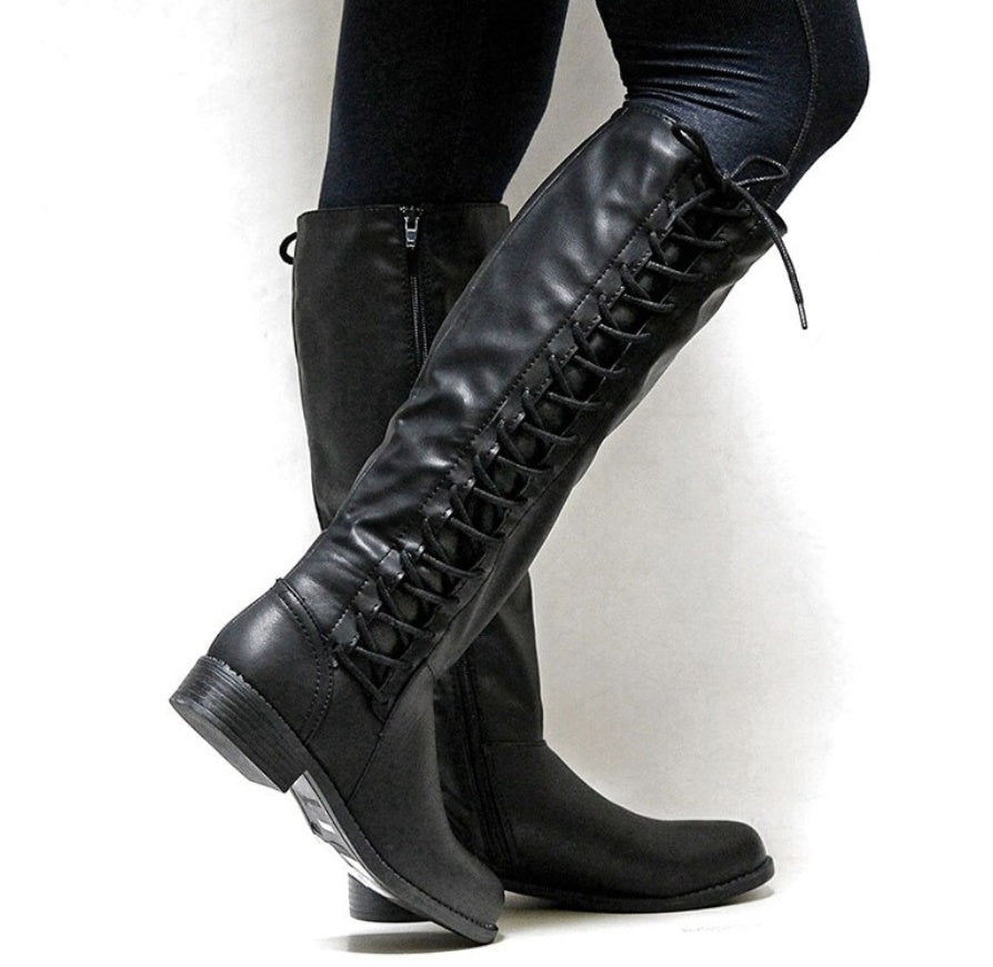 Lace up women's boots