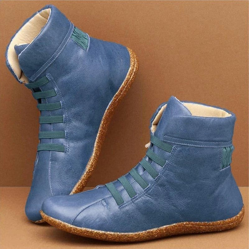 Women's leather boots