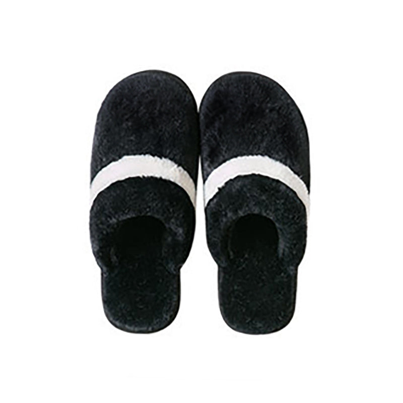 Men's And Women's Simple Plush Slippers Are Warm And Non-slip