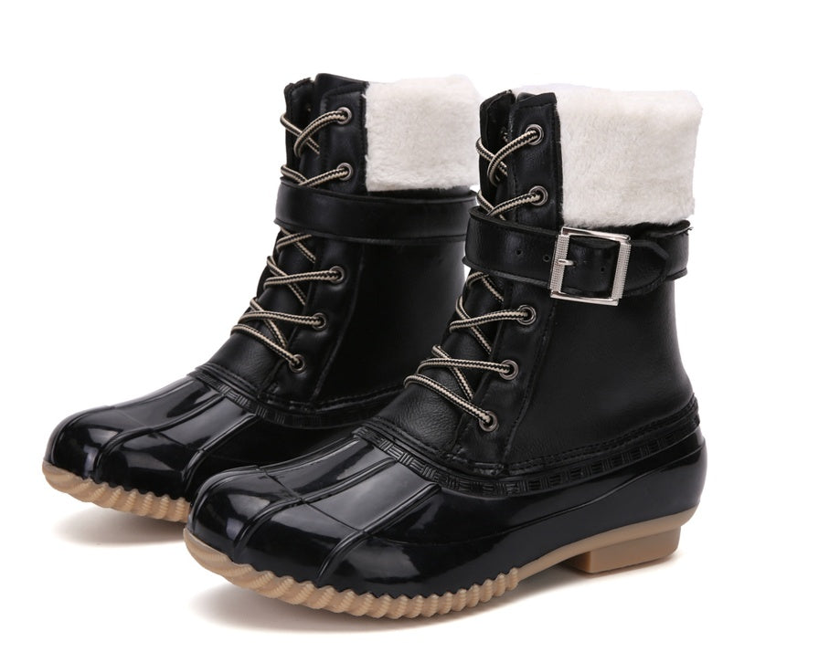 Women's shoes high-top  waterproof snow boots