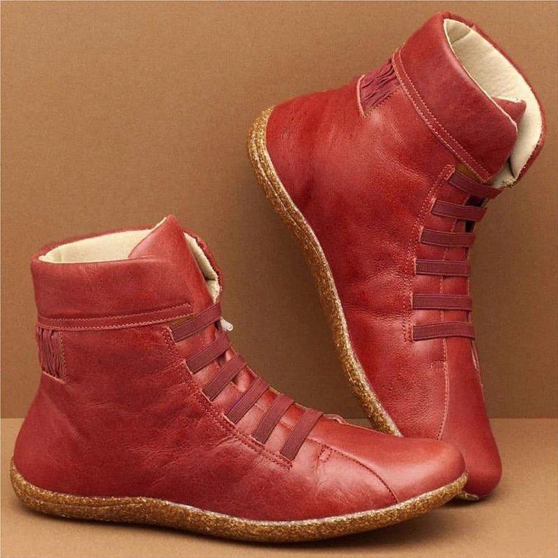 Women's leather boots