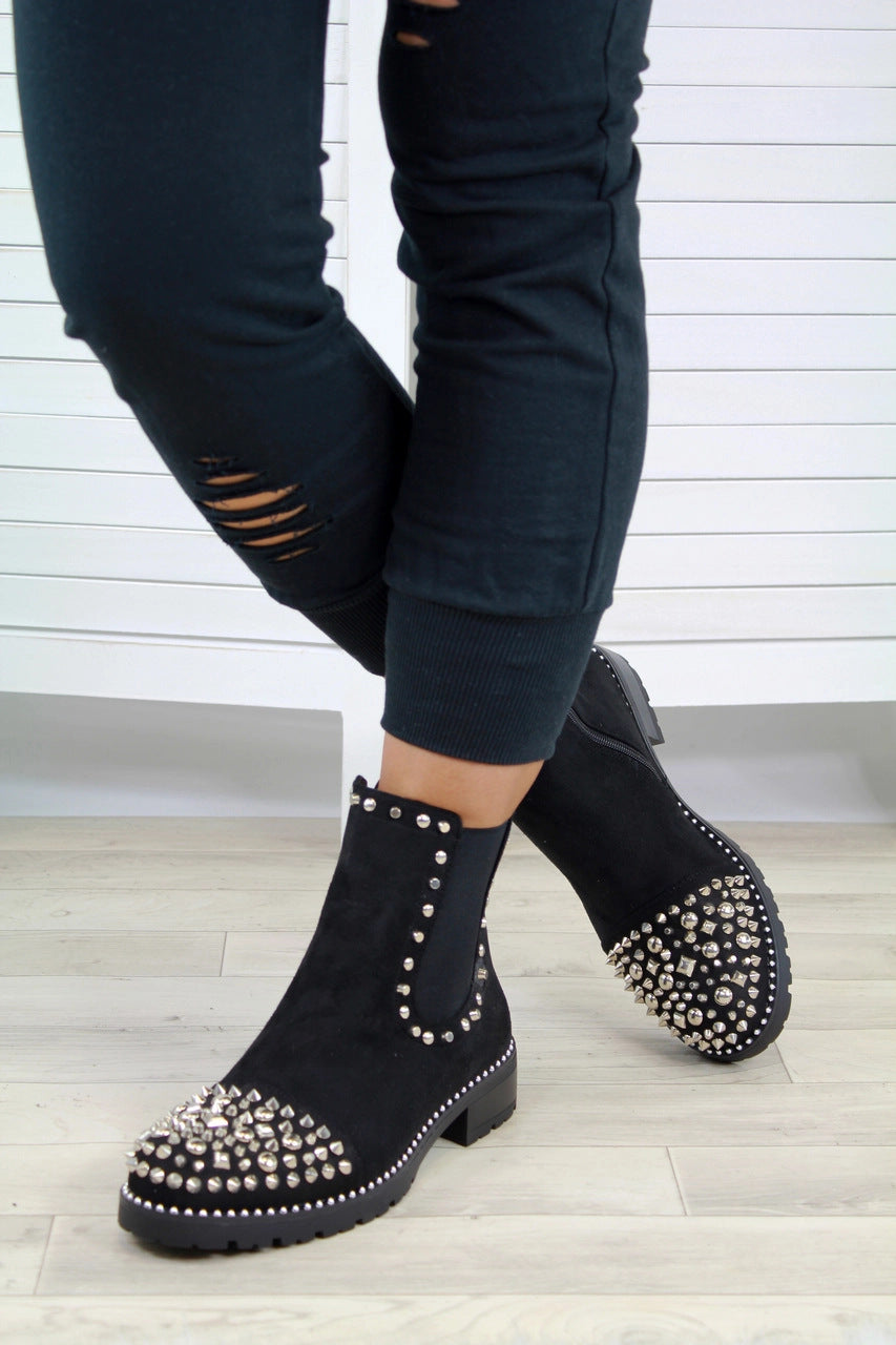 Big size fashion anti wolf short boots