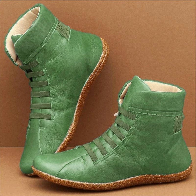 Women's leather boots