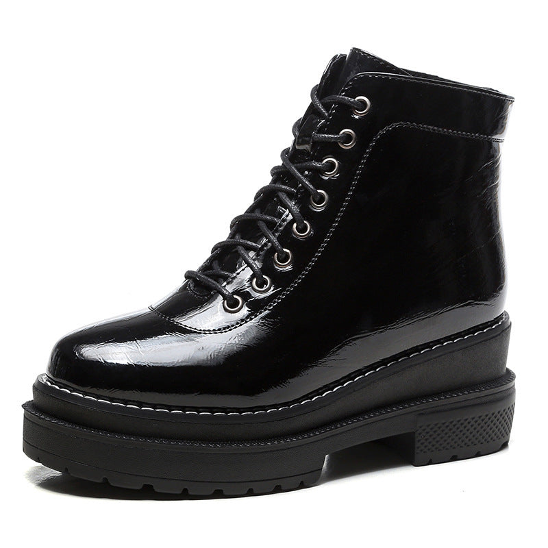 Botas Martin para mujer, zapatos estilo británico