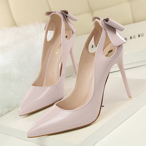 Pointed high heels stiletto shoes