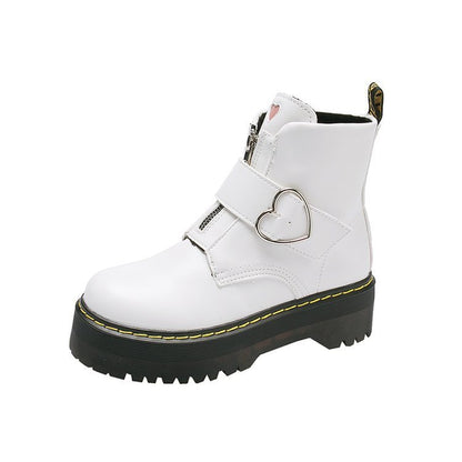 Women's short boots British style Martin boots